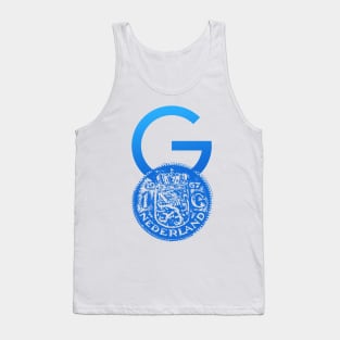 Crypto Gulden symbol & One Guilder coin Tank Top